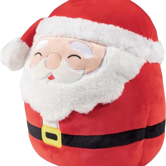 🎄NWT SQUISHMALLOW 12” SANTA CLAUS OFFICIAL KELLYTOY PLUSH - Picture 4 of 16